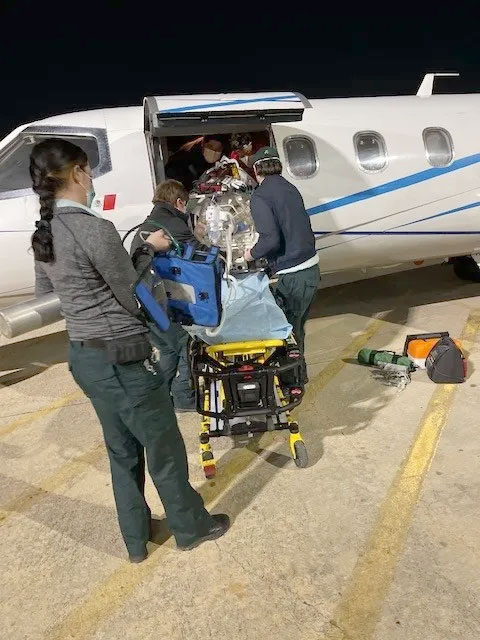 Premature twins plane ride from Mexico to Children's Hospital in San Antonio