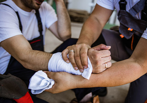 stop the bleed arm injury