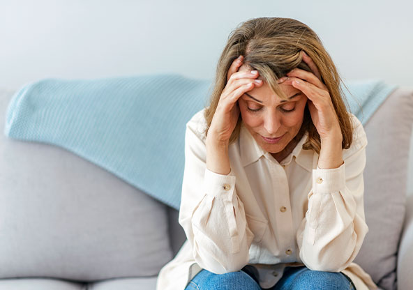 Woman with Lupus