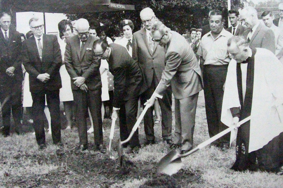 CHRISTUS Good Shepherd Groundbreaking for Expansion 1970