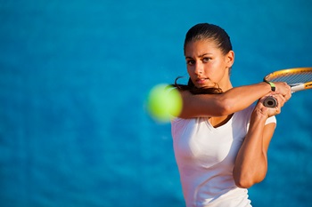 Female tennis player
