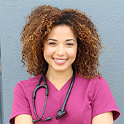 African American female doctor