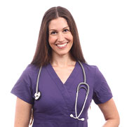 A nurse in her residency program