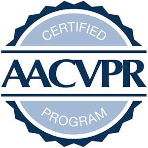 The American Association of Cardiovascular and Pulmonary Rehab Certified Program logo