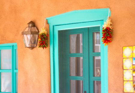 Santa Fe House window